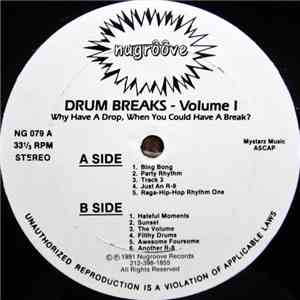 Drum Breaks - Volume I FLAC