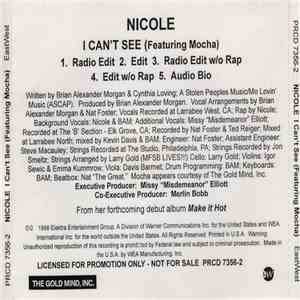 Nicole Featuring Mocha - I Can't See FLAC