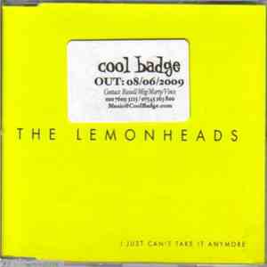 The Lemonheads - Just Can't Take It Anymore FLAC