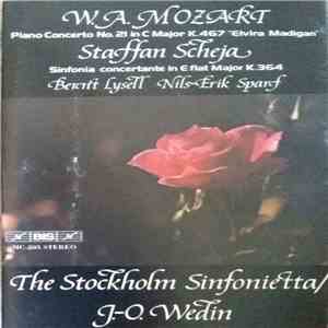 W.A.Mozart & Staffan Scheja, Jan-Olav Wedin, Stockholm Sinfonietta - Piano Concerto No. 21 In C Major K.467 "Elvira Magidan" / Sinfonia Concertante In E Flat Major K.364 FLAC