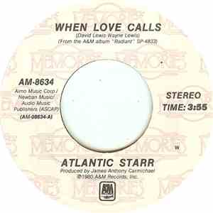 Atlantic Starr - When Love Calls / Send For Me FLAC