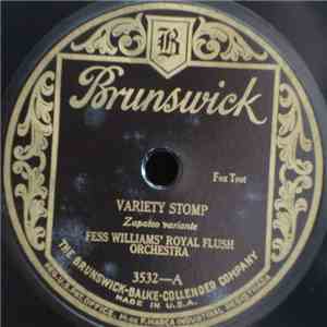Fess Williams' Royal Flush Orchestra - Variety Stomp / Phantom Blues FLAC