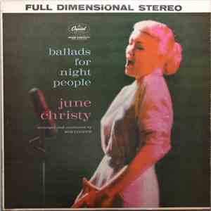 June Christy - Ballads For Night People FLAC