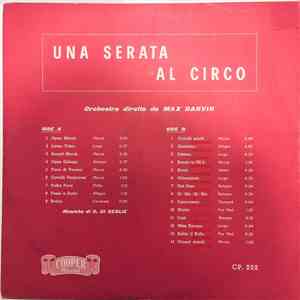 Max Darvin - Una Serata Al Circo FLAC