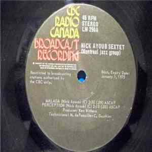 Nick Ayoub Sextet - Montreal Jazz Group FLAC