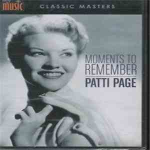 Patti Page - Moments To Remember FLAC