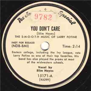 The S-M-O-O-T-H Music Of Larry Fotine - You Don't Care / Wonder FLAC