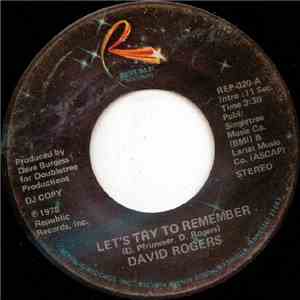 David Rogers  - Let's Try To Remember FLAC