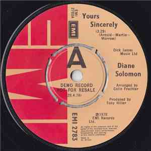 Diane Solomon - Yours Sincerely FLAC