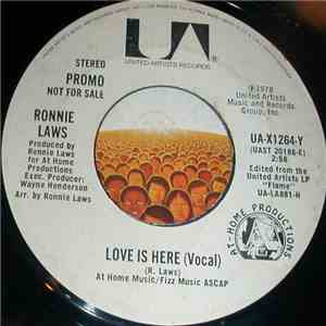 Ronnie Laws - Love Is Here FLAC