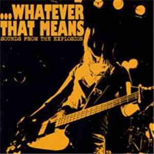 ...Whatever That Means - Sounds From The Explosion FLAC