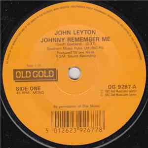 John Leyton - Johnny Remember Me / Wild Wind FLAC