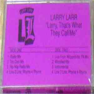 Larry Larr - Larry, That's What They Call Me FLAC