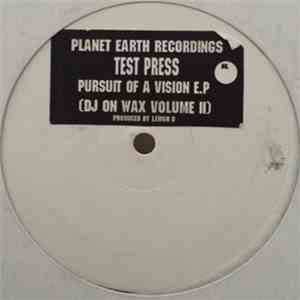 Lemon D - Pursuit Of A Vision E.P (DJ On Wax Volume II) FLAC