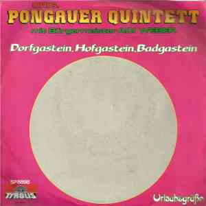 Orig. Pongauer Quintett - Dorfgastein, Hofgastein, Badgastein / Urlaubsgrüße FLAC