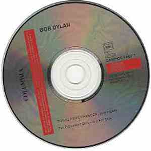 Bob Dylan - Things Have Changed FLAC