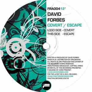 David Forbes - Covert / Escape FLAC