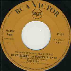 Paul Anka - Deve Essere La Nostra Estate FLAC