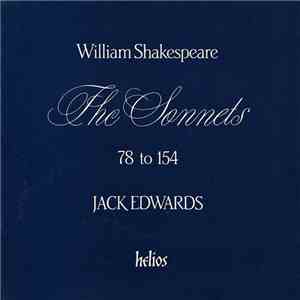 William Shakespeare - Jack Edwards  - The Sonnets Volume 2: Sonnets 78 To 154 FLAC