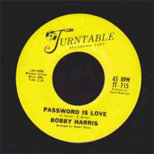 Bobby Harris  - Password Is Love FLAC