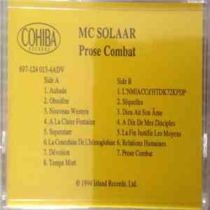 MC Solaar - Prose Combat FLAC