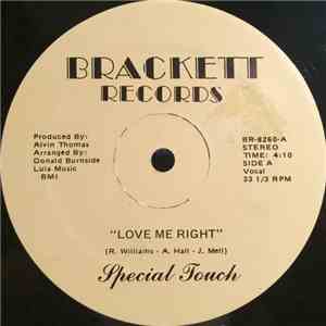 Special Touch  - Love Me Right FLAC