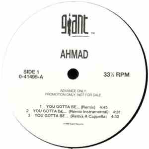 Ahmad  - You Gotta Be... FLAC
