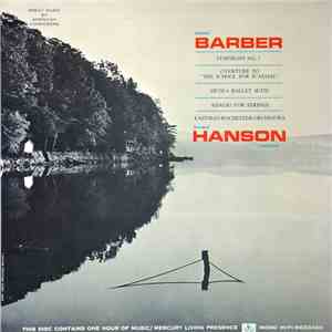 Barber, Howard Hanson, Eastman Rochester Orchestra - Symphony No. 1, Overture To "The School Of Scandal", Medea Suite, Adagio For Strings FLAC
