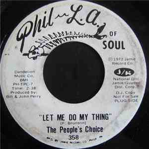 People's Choice, The - Let Me Do My Thing / On A Cloudy Day FLAC