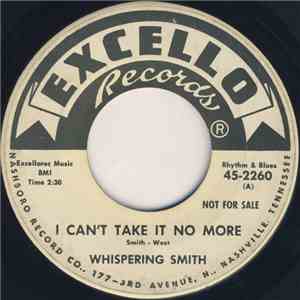 Whispering Smith - I Can't Take It No More / Baby You're Mine FLAC