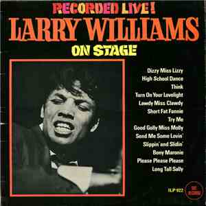 Larry Williams  - Larry Williams On Stage! Recorded Live FLAC