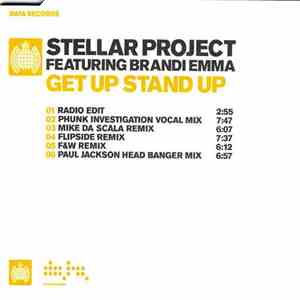 Stellar Project Featuring Brandi Emma - Get Up Stand Up FLAC