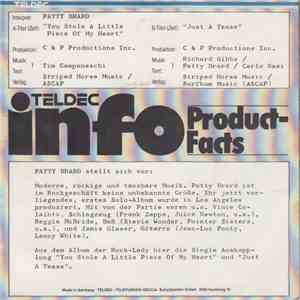 Patty Brard - You Stole A Little Piece Of My Heart FLAC
