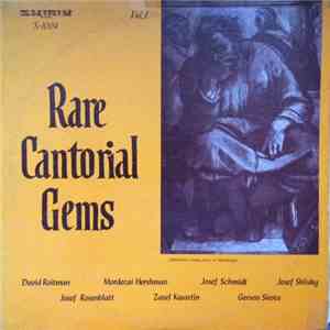 Various - Rare Cantorial Gems Vol. 1 FLAC
