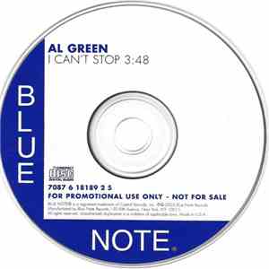 Al Green - I Can't Stop FLAC