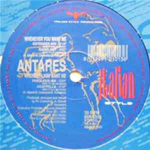 Antares - Whenever You Want Me FLAC