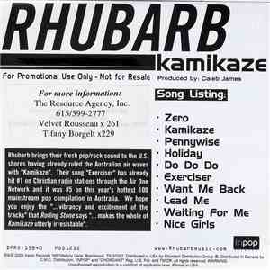 Rhubarb  - Kamikaze FLAC