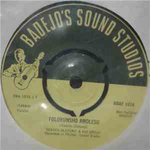 Yusufu Olatunji & His Group - Folorunsho Awolesu FLAC