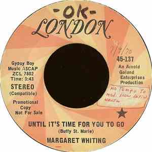 Margaret Whiting - Until It's Time For You To Go / I'll Tell Him Today FLAC