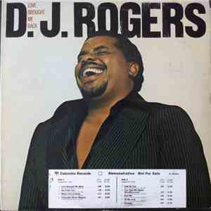 D. J. Rogers - Love Brought Me Back FLAC