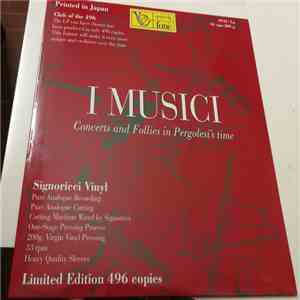 I Musici - Concerts And Follies In Pergolesi's Time FLAC