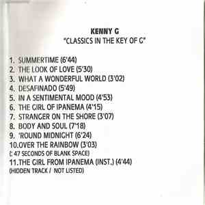 Kenny G  - Classics In The Key Of G FLAC