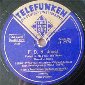 Teddy Stauffer Mit Seinen Original-Teddies - F. D. R. Jones / Valse-Medley FLAC
