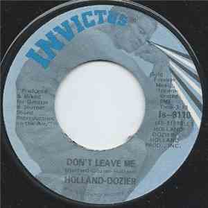 Holland-Dozier - Don't Leave Me FLAC