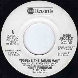 Kinky Friedman - Popeye The Sailor Man FLAC