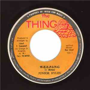 Junior Byles - W-E-E-P-I-N-G FLAC