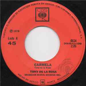 Tony De La Rosa - Carmela FLAC