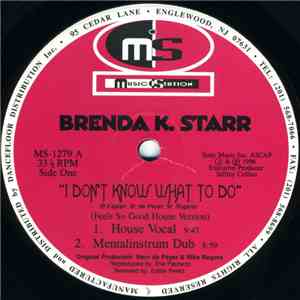 Brenda K. Starr - I Don't Know What To Do FLAC