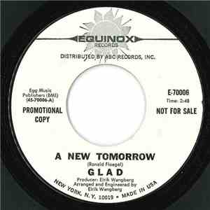 Glad  - A New Tomorrow / Pickin' Up The Pieces FLAC