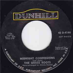 The Grass Roots - Midnight Confessions / Who Will You Be Tomorrow FLAC